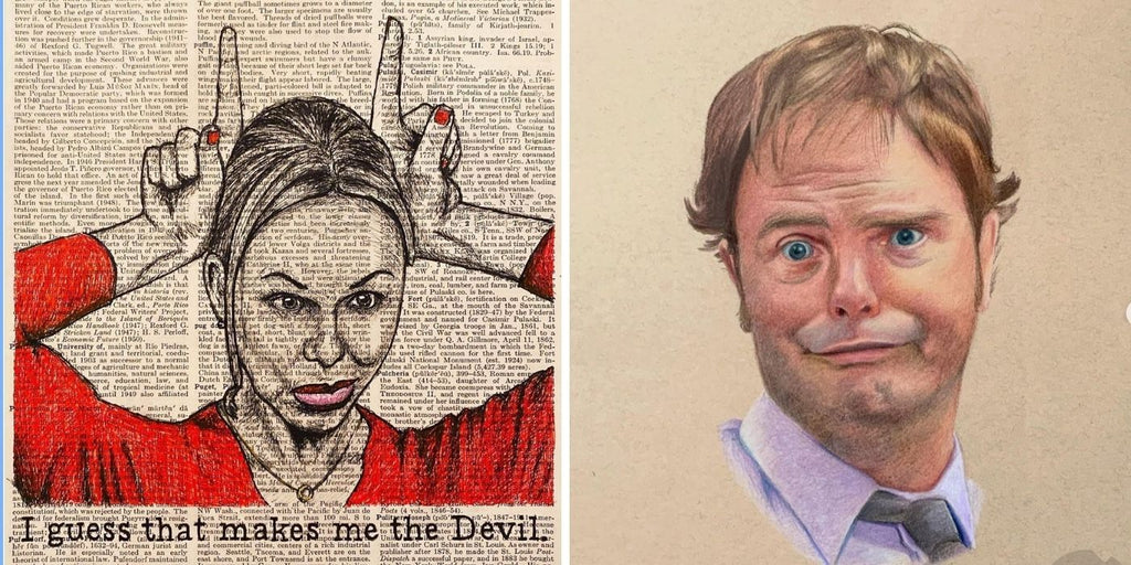 I Guess That Makes Me The Devil The Office Art