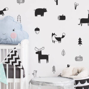 Woodland Forest Animal Wall Decals
