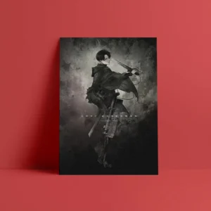 Levi Ackerman Attack on Titan Painting Wall Artwork